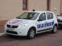 French National Police car
